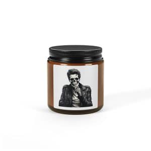 Rebel Chic Smoking Scented Soy Candle (Multi-Size, Amber Jar)